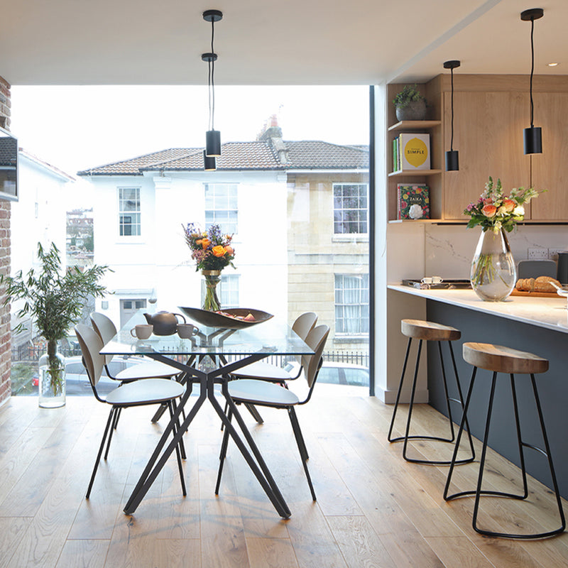 Modern new built infill house in Bristol featured on Sarah Beeny's Little House Big Plans Channel 4 tv programme.