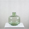 Yarlington I Green Glass Vase, Short